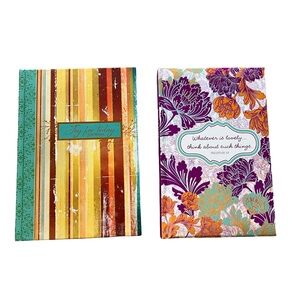 Dayspring Journal Bundle Joy For Today & Whatever Is Lovely Religious Christian